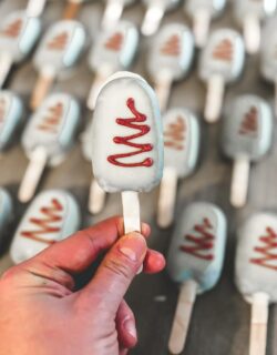 Come grab a red velvet and vanilla cake popsicle from me today from 4-7 at the Madren Center at Clemson!!