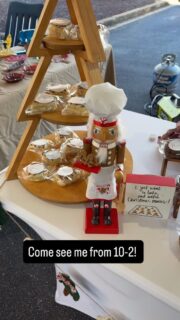 Come see me at the Anderson County Holiday Markey from 10-2!